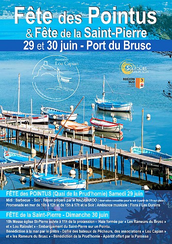 Fête des pointus du Brusc, 29 et 30 juin 2024 Fête des pointus du Brusc, 29 et 30 juin 2024