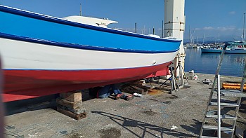 Carénage du pointu N-D du Mont Carmel