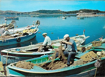 Pêcheurs du Brusc en 1960 Pêcheurs du Brusc en 1960