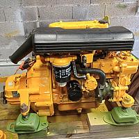 Moteur Vétus 28 ch sur Lou Roucaou pointu du Brusc de 6m