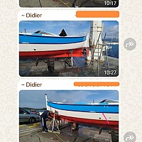 Carénage du pointu N-D du Mont Carmel